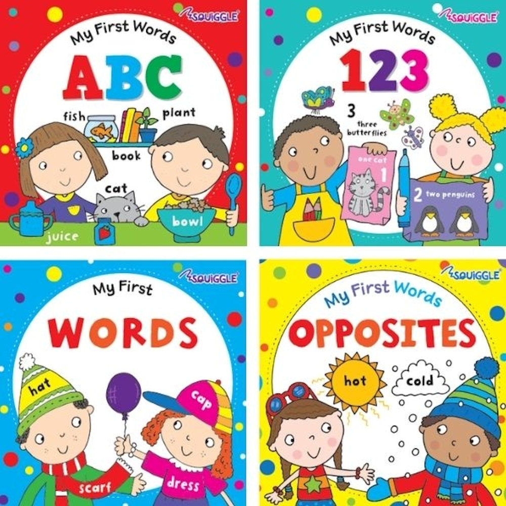 Early Learners Board Book - Assorted Sturdy Design Engaging Illustrations Educational Content Early Learning Essentials