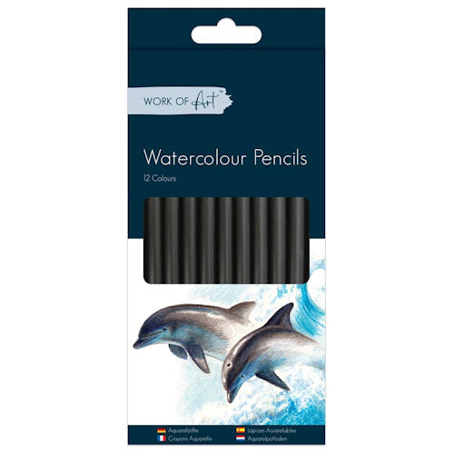 Water Colour Pencils - 12 Pack