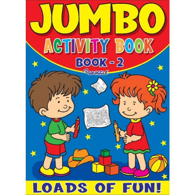 A4 Jumbo Activity Book - Assorted