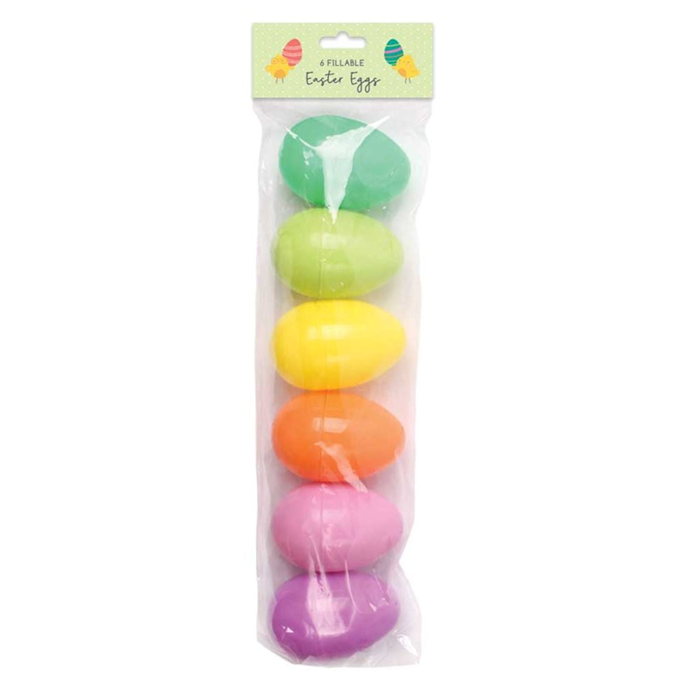 Refillable Easter Eggs Pastels