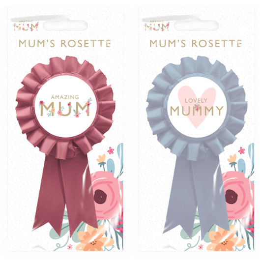 Mothers Day Rosette - Single Assorted