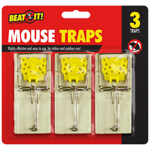Mouse Traps - 3 Pack