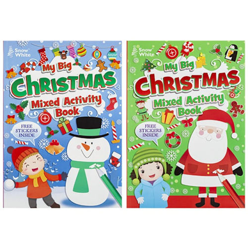 Extra Large Christmas Activity Book - Assorted