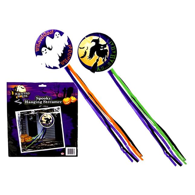Halloween Hanging Decoration with Streamers - 122cm