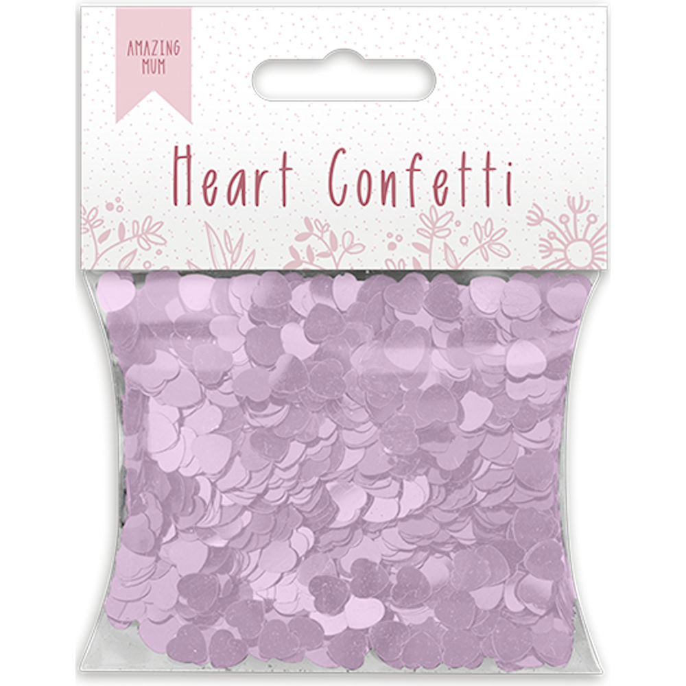 Mother's Day Heart Confetti - Pink Red White Celebration Decoration Party Romantic Love Romance Event Supply