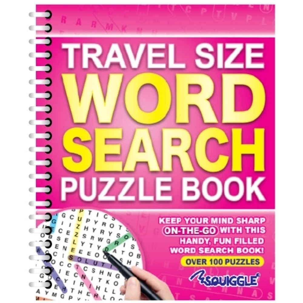 Travel Size Word Search Book - Assorted