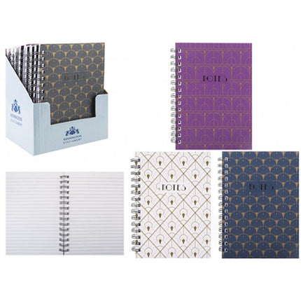 A5 Spiral Bound Notebook - Assorted
