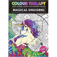 A4 Unicorn Colouring Book