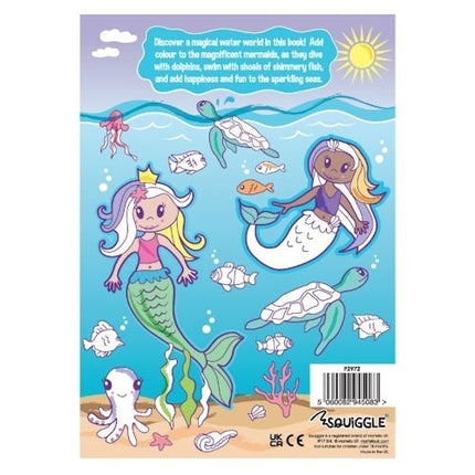 A4 My Magical Mermaid Colouring Book