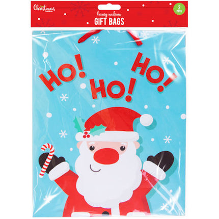 Christmas Medium Cute Gift Bags - Assorted