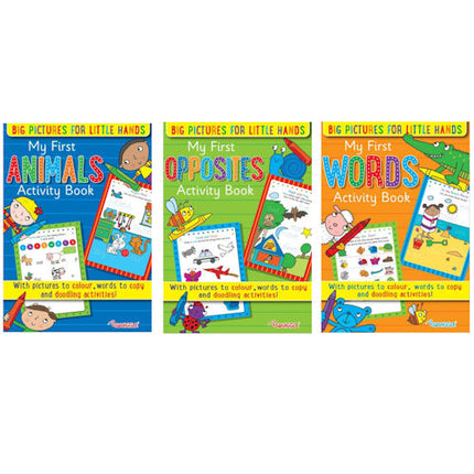 A4 My First Activity Book - Assorted