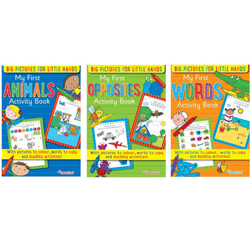 A4 My First Activity Book - Assorted