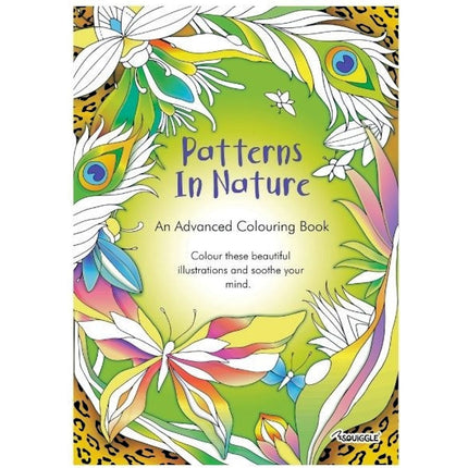 A4 Patterns In Nature Advanced Colouring Book