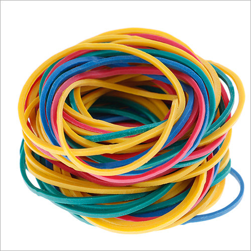 Coloured Elastic Bands - 100g