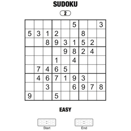Travel Size Sudoku Book - Assorted