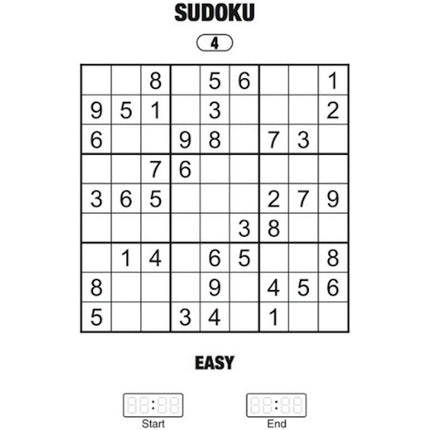 Travel Size Sudoku Book - Assorted