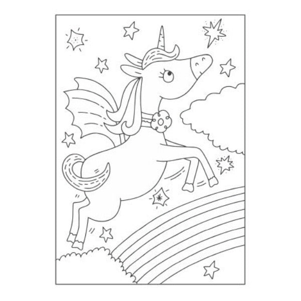 A4 Magical Creatures Colouring Book - Enchanting Mythical Beings High Quality Fantasy