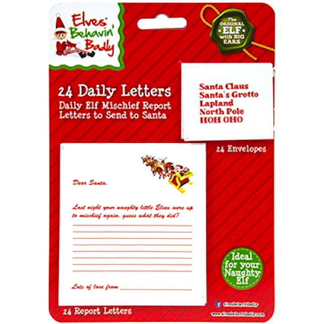 Daily Letters To Santa - 24 Pack