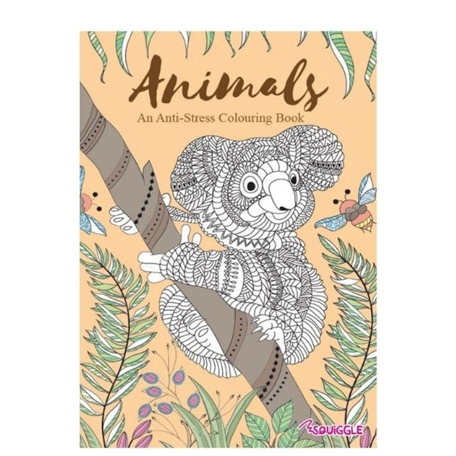 A4 Animals Underwater Colouring Book - Assorted