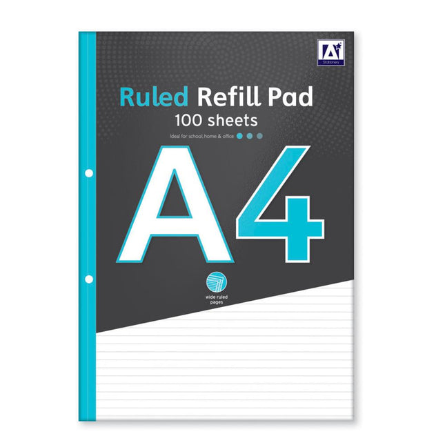 A4 Lined Refill Pad - 100 Sheets