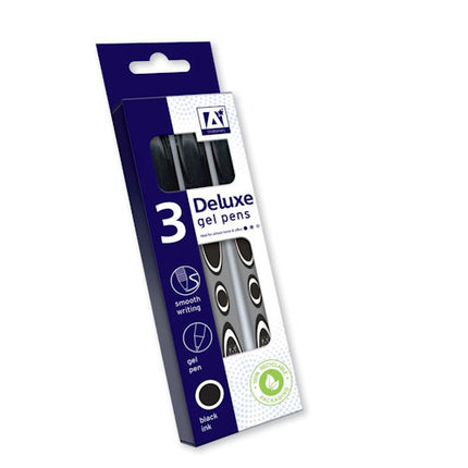 Deluxe Gel Pens - 3 Pack