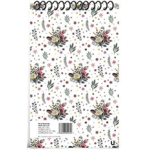 Floral Reporters Notepad - Assorted