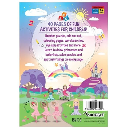 A4 My Pretty Princess Ballerina Activity Book - 22 Pages