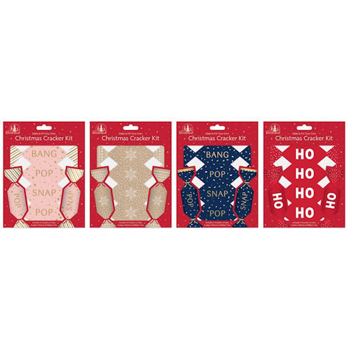 Christmas Mini Make Your Own Cracker Kit - Assorted