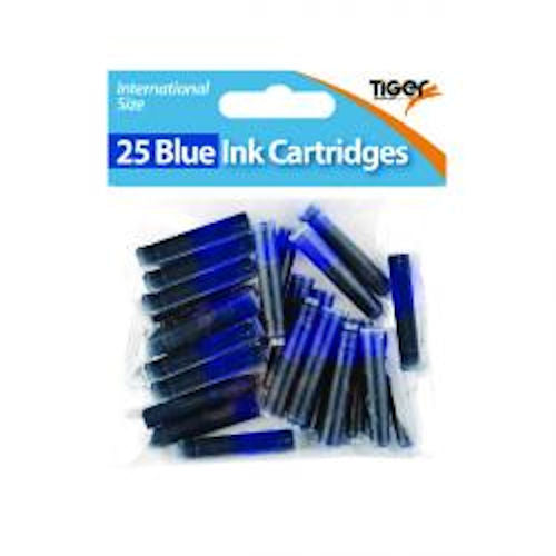 25 Pack Blue Ink Cartridges