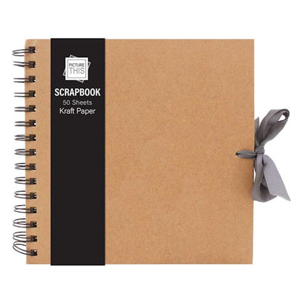 Medium Scrap Book - 50 Sheets