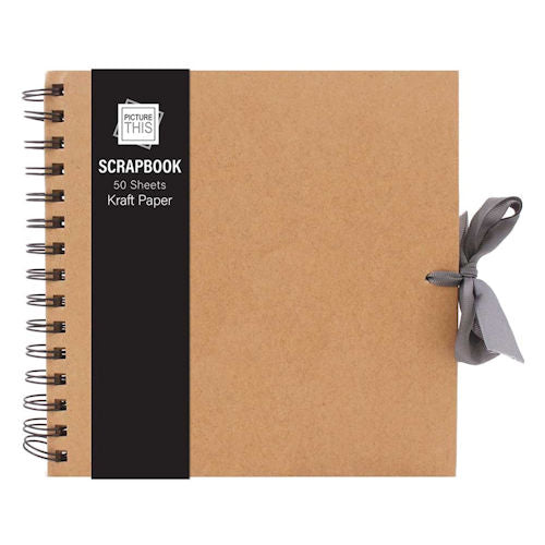 Medium Scrap Book - 50 Sheets