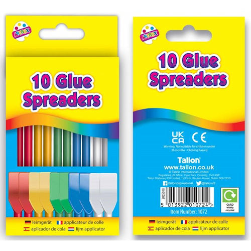 Plastic Glue Spreaders - 10 Pack