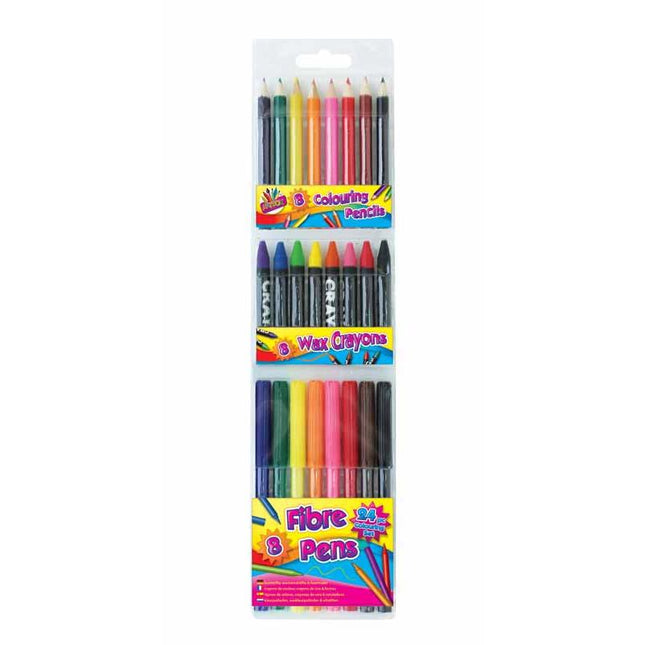 Colouring Set - 24 Pack