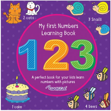 My First ABC 123 Learning Book - Assorted