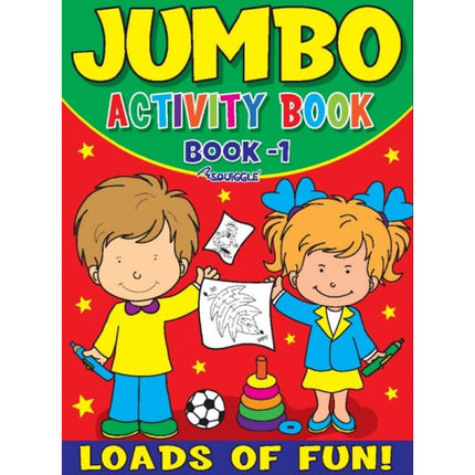 A4 Jumbo Activity Book - Assorted