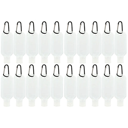 Travel Containers Black Hooks - 20 Pack
