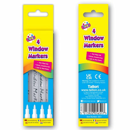 Window Markers - 4 Pack