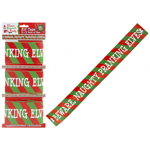 Elf Design Printed Tape - 3 Pack