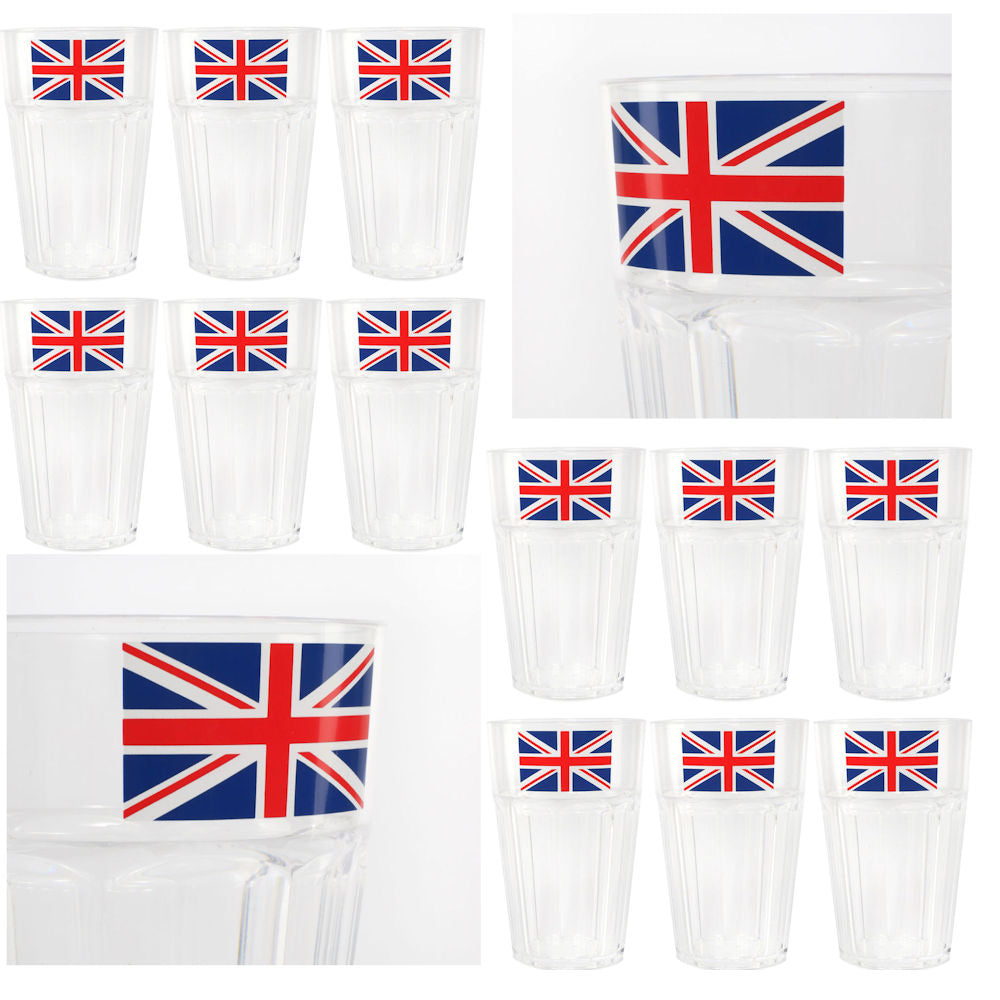 Union Jack Tumbler - 12 Pack