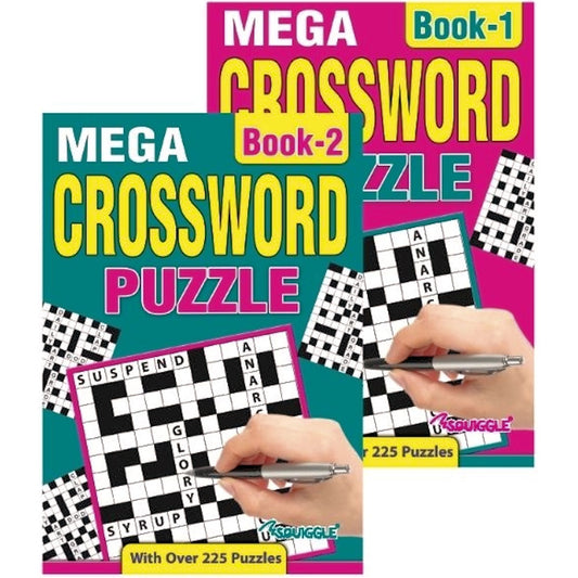 A5 Crossword Book 2 Pack