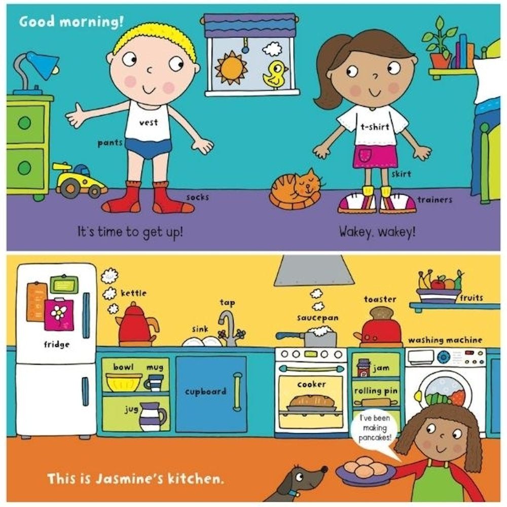 Square My First Board Book - Assorted Sturdy Design Engaging Illustrations Educational Content Early Learning Essentials