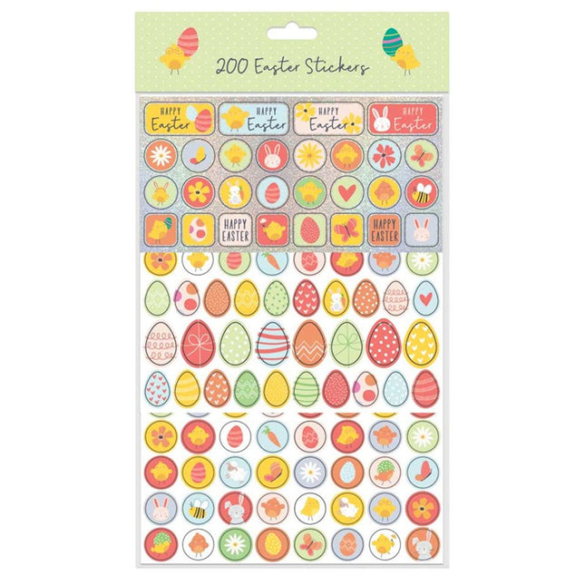 Easter Sticker Sheet - 200 Stickers