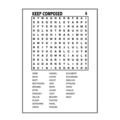 A4 Mega Large Print Word Search Book - Assorted