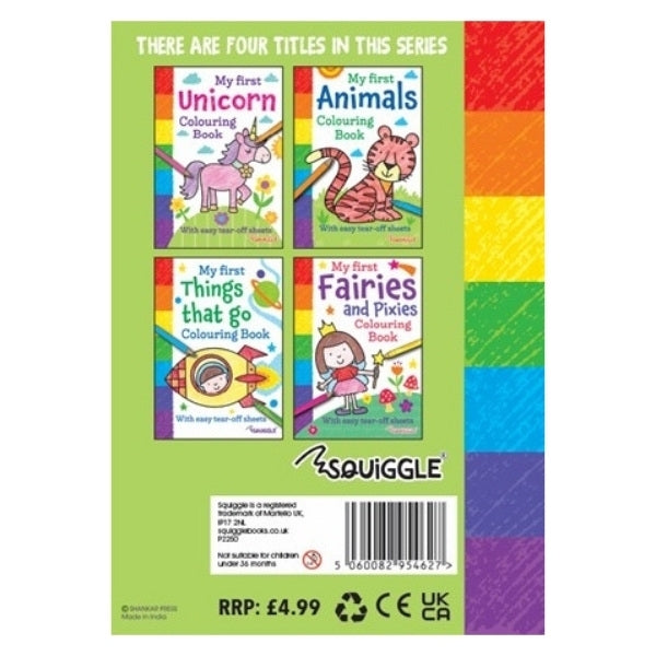 My First Animal / Things That Go Colouring Book - Assorted