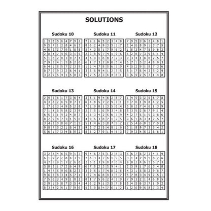 Mega Large Print Modern Sudoku Book Easy & Medium