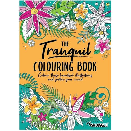 A4 Tranquil Advanced Colouring Book