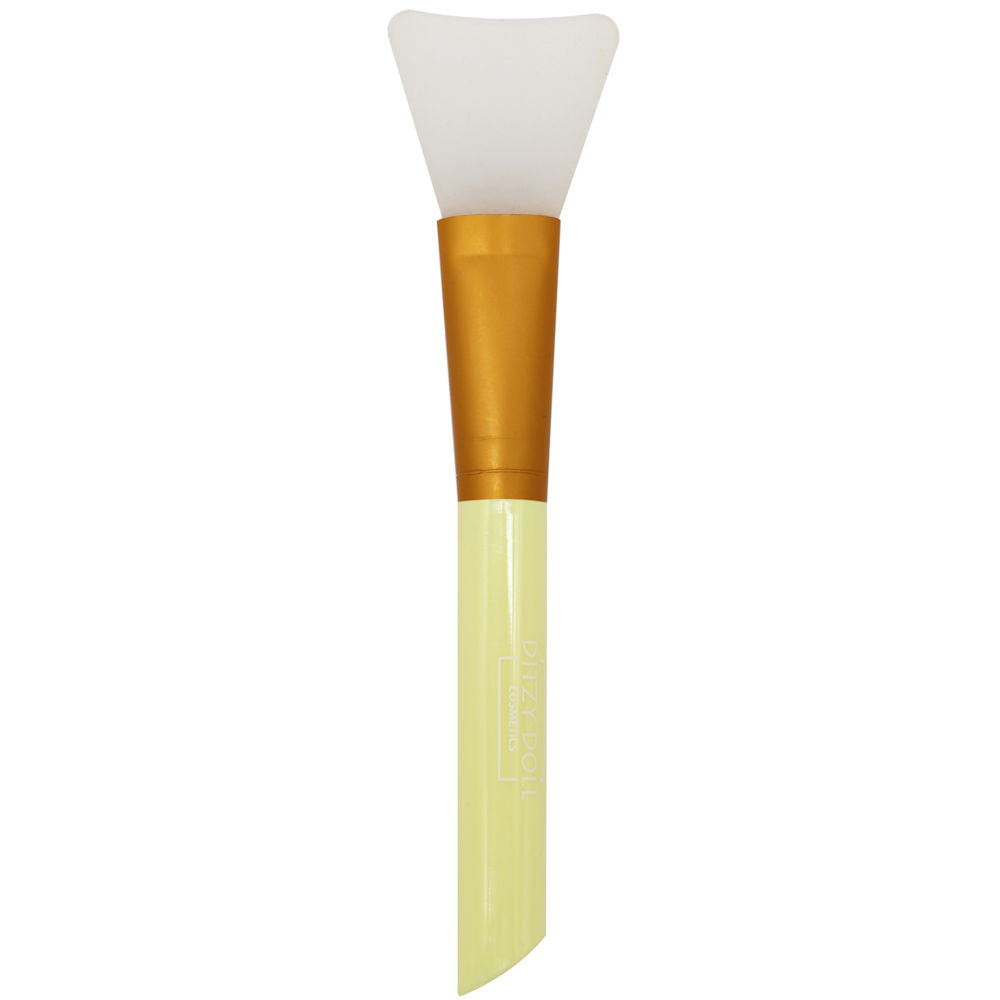 Ditzy Doll Silicone Face Mask Brush Beige - Soft Applicator Brush for Smooth and Even Facial Mask Application